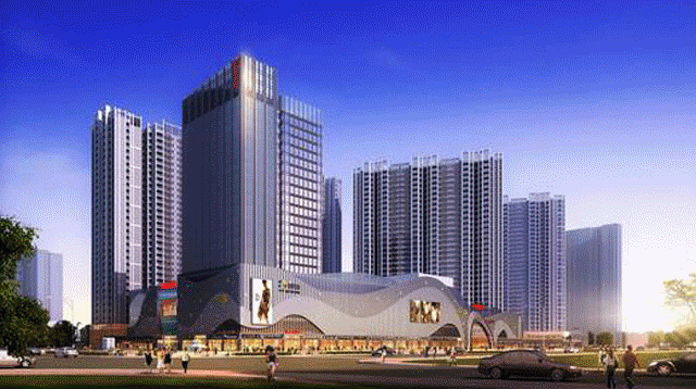 双MALL城市综合体设设计效果图