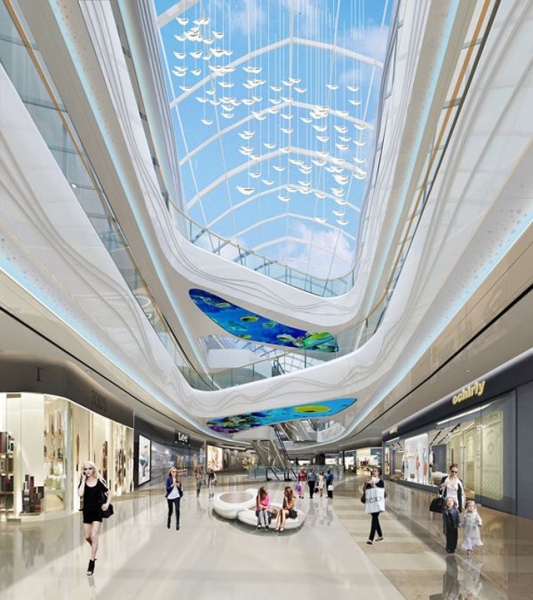 双MALL城市综合体设设计效果图