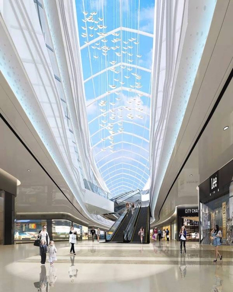 双MALL城市综合体设设计效果图